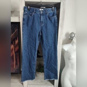Kate Spade Classic Blue Women's Jeans Straight Legs, Waist 28"